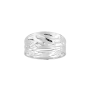 Bague Effet Martelé Argent