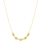 Collier Graine de Café Or jaune 9 Carats