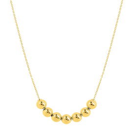 Collier Boules 5mm Or jaune 9 Carats