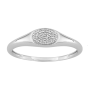 Chevalière forme ovale OZ Or 9 Carats