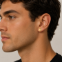 Boucles d'oreilles grain café Or jaune 9 Carats