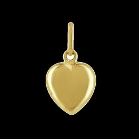 Pendentif Coeur bombé MM Or