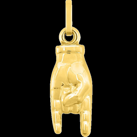 Pendentif main Or 9 Carats