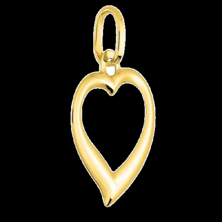 Pendentif Cœur Ajouré Or 9 Carats