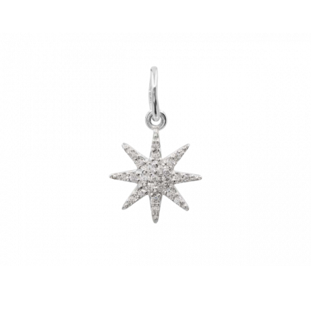 Pendentif Etoile à 8 branches