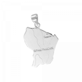 Pendentif Guyane Française Argent