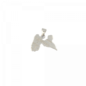 Pendentif Guadeloupe Argent