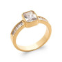 Bague princesse Plaqué Or