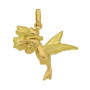 Pendentif Or 18 Carats COLIBRI HIBISCUS