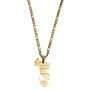 Collier et pendentif acier Carte Mayotte