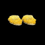 Boucles d'oreilles Créoles Clous carte des iles