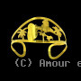 Bracelet jonc en acier doré carte Guadeloupe