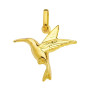Pendentif Colibri Bate Or