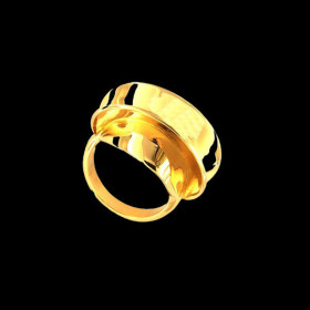 Bague Carambole Plaqué Or