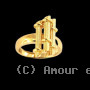 Bague Fagot Canne Plaqué Or