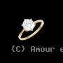 Bague Solitaire Griffes 8mm Plaqué Or
