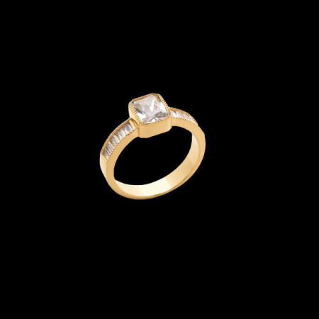 Bague princesse Plaqué Or