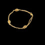 Bracelet Forçat Plaqué Or
