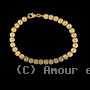 Bracelet Boules Plaqué Or