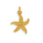 Pendentif Or étoile de Mer