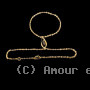Chaine Main Forçat Émail Noir Plaqué Or