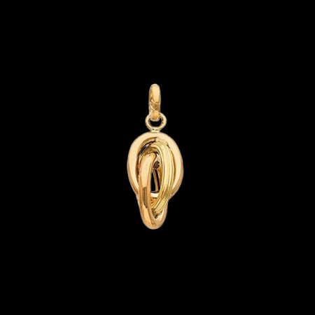 Pendentif Noeud Forçat or
