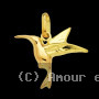 Pendentif Or 18 Carats COLIBRI