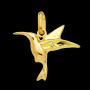 Pendentif Or 18 Carats COLIBRI