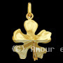 Pendentif Hibiscus Or