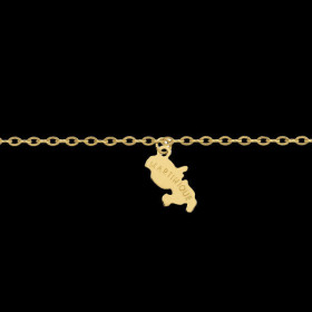 Chaine de cheville carte de la Martinique