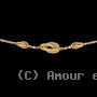 Collier Or 18 Carats Forçats Noeuds