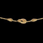 Collier Or 18 Carats Forçats Noeuds