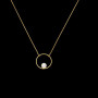 Collier Créole Or 18 Carats Perle Culture