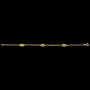 10Bracelet Or 18 Carats Forcat 3 Graines