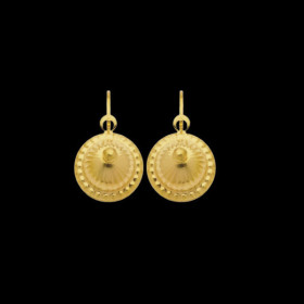 Boucles d'Oreilles Or 18 carat BOULES CHOUX 8MM
