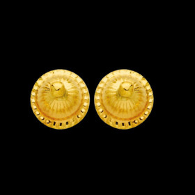 Boucles d'Oreilles Or 18 carat BOULES CHOUX PM