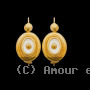 Boucles d'Oreilles Nacre 2 Griffes