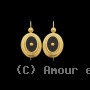 Boucles d'Oreilles ONYX 4 GRIFFES SABLAISE