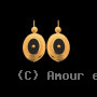 Boucles Oreilles ONYX 2 GRIFFES SABLAISE
