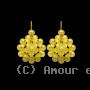 Boucles d'Oreilles Or 18 carats Tété