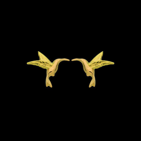 Boucles d'Oreilles BOUTON COLIBRIS