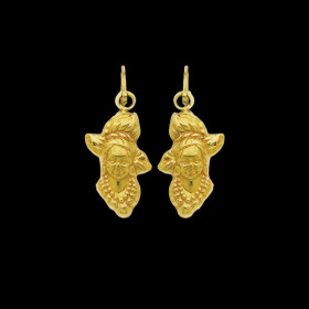 Boucles d'Oreilles Tête Antillaise