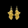 Boucles d'Oreilles Tête Antillaise