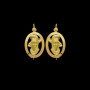 Boucles d'Oreilles Tête Antillaise