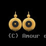 Boucles d'Oreilles ONYX 2 GRIFFES SABLAISE