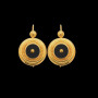 Boucles d'Oreilles ONYX 2 GRIFFES SABLAISE