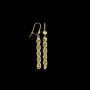 Boucle D'Oreille Or 18 Carats Forçat Corde