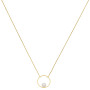 Collier Créole Or 18 Carats Perle Culture