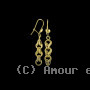 Boucle D'Oreille Or 18 Carats Gros Sirop