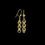 Boucle D'Oreille Or 18 Carats Gros Sirop